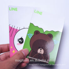2016 custom cute animal design kids paper fridge magnets& magnet fridge